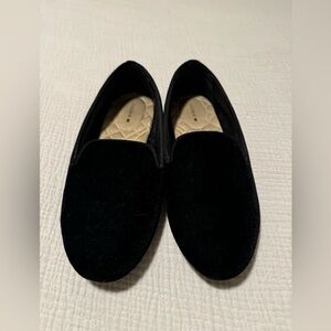 Birdies black velvet shoes